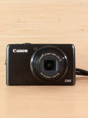 Canon PowerShot S90 Digital Camera - Tested Working - Made in Japan